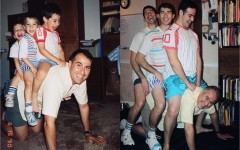 Много лет спустя: 15 семейных фотографий, которые повторили кадры из своего прошлого