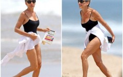55-летняя Сара Джессика Паркер восхитила поклонников своей фигурой на пляже: актриса выглядит моложе своих лет
