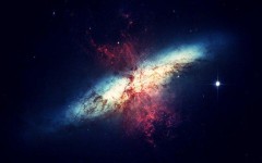 Телескоп Hubble запечатлел сливающиеся друг с другом галактики
