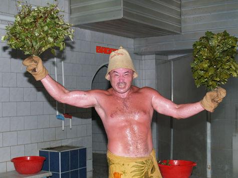 New Year in the bathhouse or sauna