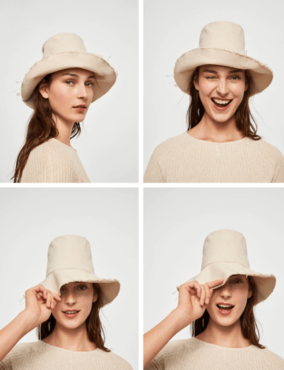 Hat from Mango