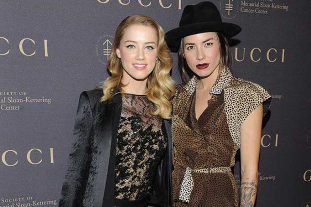 Amber Heard with Tasya Wan Ri