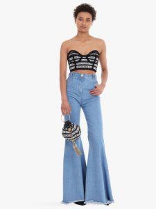 Flared high-waisted jeans Balmain