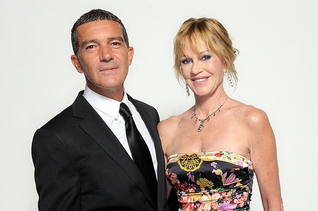 Melanie Griffith and Antonio Banderas