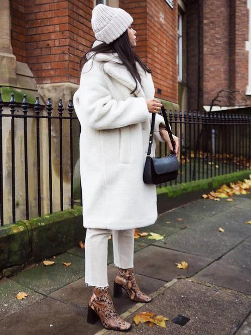 Plush coat