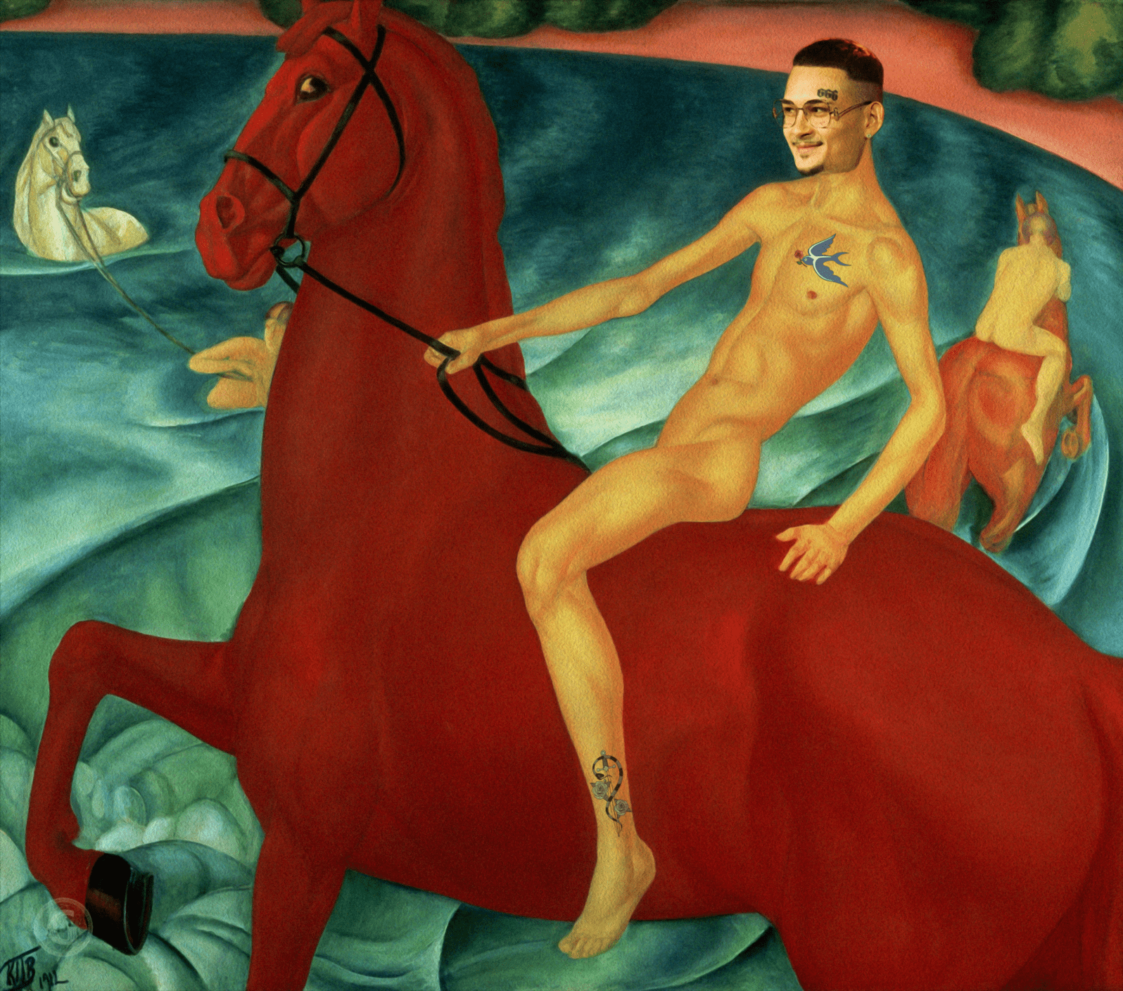 kollaz Morgenstern, Sievert, Kirkorov and other stars who became heroes of artistic works of art
