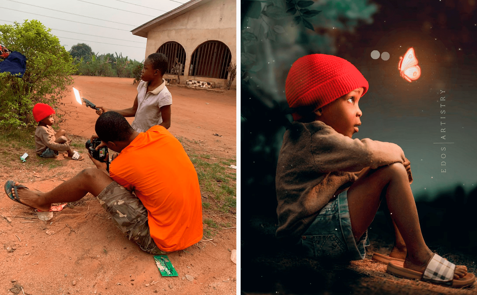 foto 5 Miracles outside the studio: Nigerian photographer reveals behind the scenes of his magical shots
